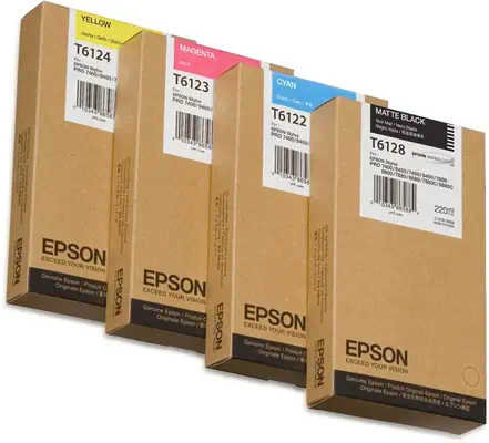 Encre Pigment Jaune SP 7400/7450/9400/9450 (220ml) - Epson - Autres consommables - visuel 1