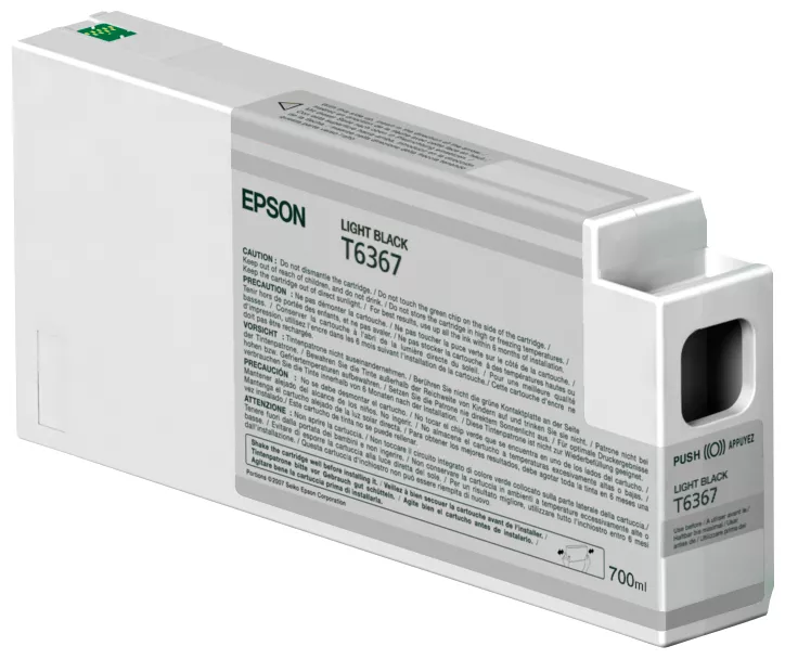 Revendeur officiel Autres consommables EPSON T6367 cartouche de encre noir clair capacité standard