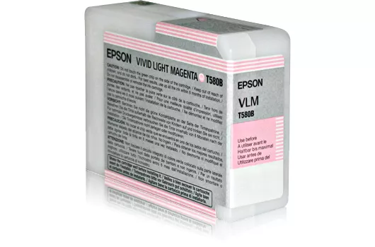 Achat EPSON T580 cartouche de encre magenta vif clair capacité au meilleur prix