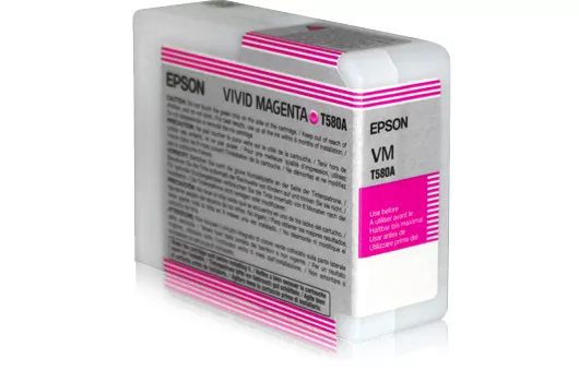Achat EPSON T580 cartouche de encre magenta vif capacité au meilleur prix
