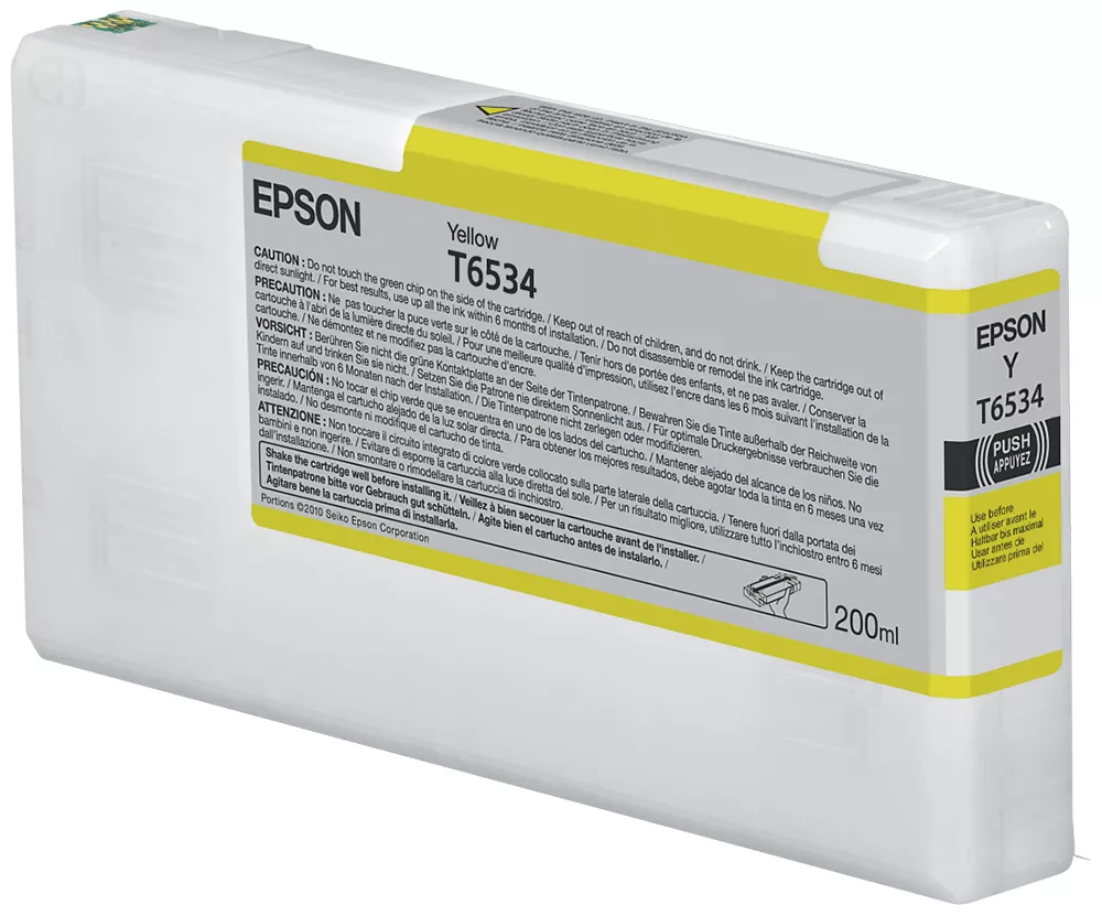 Vente EPSON T6534 cartouche d encre jaune capacité standard au meilleur prix