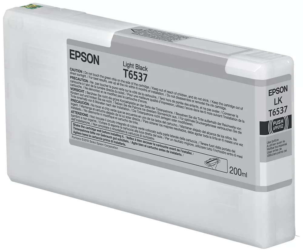 Vente Cartouches d'encre EPSON T6537 cartouche d encre noir clair capacité standard sur hello RSE
