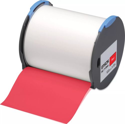 Achat Papier Epson RC-T1RNA - Ruban autocollant Rouge 100mm x 15m sur hello RSE