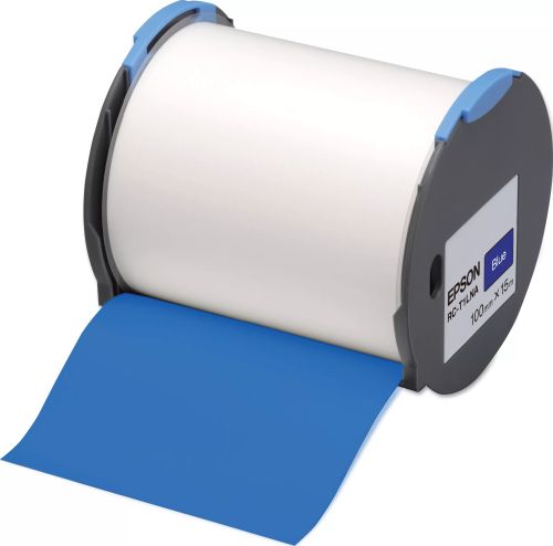 Revendeur officiel Papier Epson RC-T1LNA - Ruban autocollant Bleu 100mm x 15m
