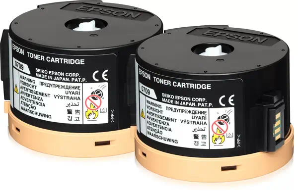 Epson Pack 2 Toners Noir (2 x 2500 p) - visuel 1