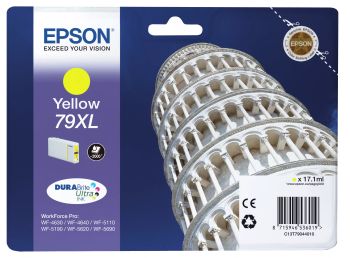 Achat EPSON 79XL cartouche dencre jaune haute capacité 17.1ml 2 et autres produits de la marque Epson