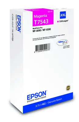 Epson Encre magenta XXL WF-8090DW / 8590DWF (7 000 p) - Cartouches d'encre - visuel 1