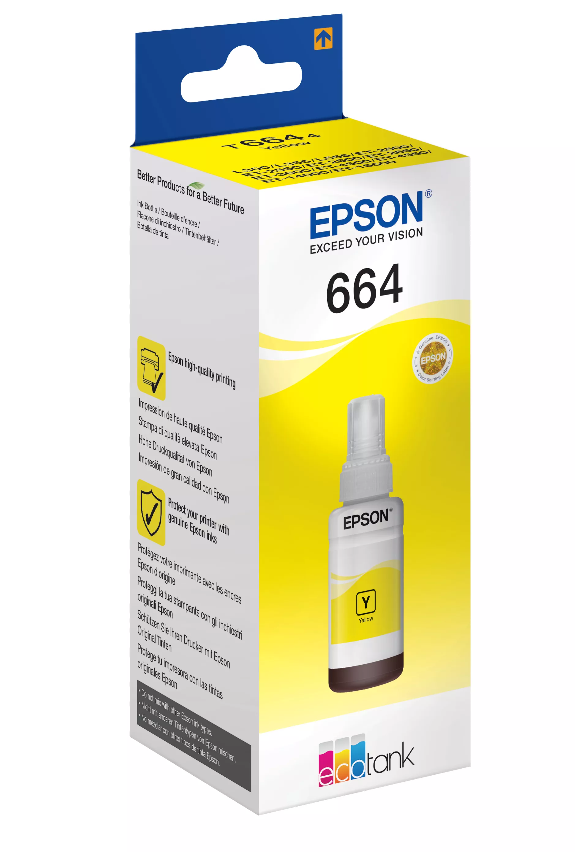 Vente EPSON T6644 cartouche d encre jaune 70ml pack Epson au meilleur prix - visuel 2