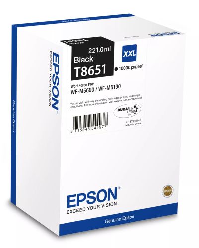 Achat EPSON Cartouche d’encre Noire XL 10000 pages et autres produits de la marque Epson