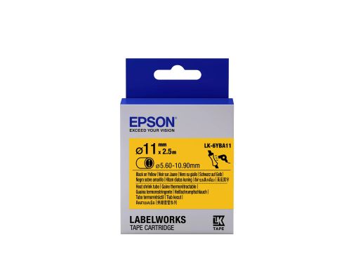 Achat EPSON Ruban LK-6YBA11 - Gaine thermorétractable HST et autres produits de la marque Epson