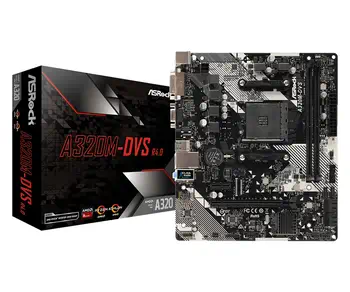 Asrock A320M-DVS R4.0 AMD A320 Emplacement AM4 micro ATX livraison gratuite