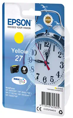 Vente EPSON 27 cartouche d encre jaune capacité standard Epson au meilleur prix - visuel 2