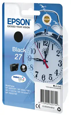 Vente EPSON 27 cartouche dencre noir capacité standard 6.2ml Epson au meilleur prix - visuel 4