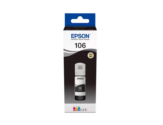 Vente Cartouches d'encre EPSON 106 EcoTank Photo Black ink bottle sur hello RSE