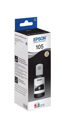 Epson 105 EcoTank Pigment Black ink bottle Epson - visuel 1 - hello RSE - Impression photo haute qualité
