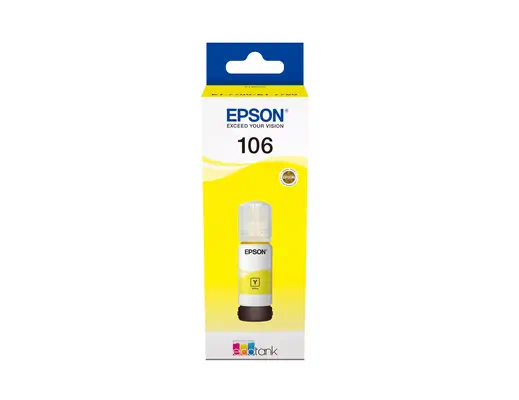 Vente Cartouches d'encre EPSON 106 EcoTank Yellow ink bottle sur hello RSE
