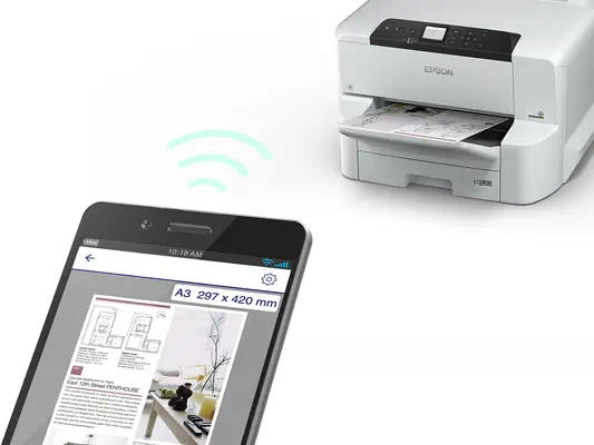 Epson WorkForce Pro WF-C8190DTW - Imprimante Jet d'encre et photo - visuel 6
