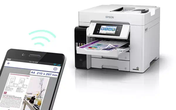 Epson EcoTank ET-5880 Jet d'encre A4 4800 x 2400 DPI 25 ppm Wifi - Autre Imprimante - visuel 6