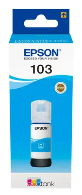 Epson 103 EcoTank Cyan ink bottle (WE) - Cartouches d'encre - visuel 1