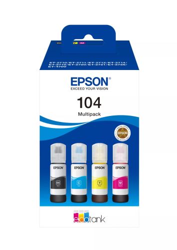 Achat EPSON 104 EcoTank 4-colour Multipack et autres produits de la marque Epson