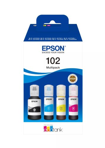 Vente Cartouches d'encre EPSON 102 EcoTank 4-colour Multipack
