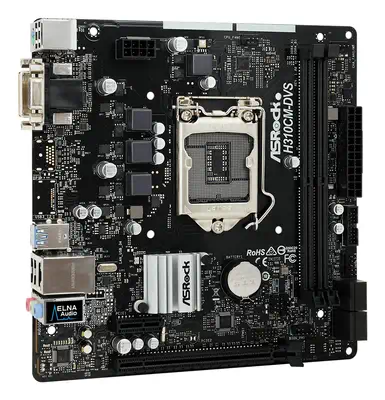 Asrock H310CM-DVS Intel® H310 LGA 1151 (Emplacement H4) micro ATX - Carte mère - visuel 9