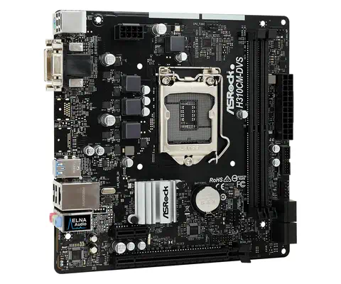 Asrock H310CM-DVS  - Carte mère - visuel 4