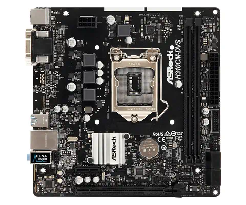 Asrock H310CM-DVS  - Carte mère - visuel 2