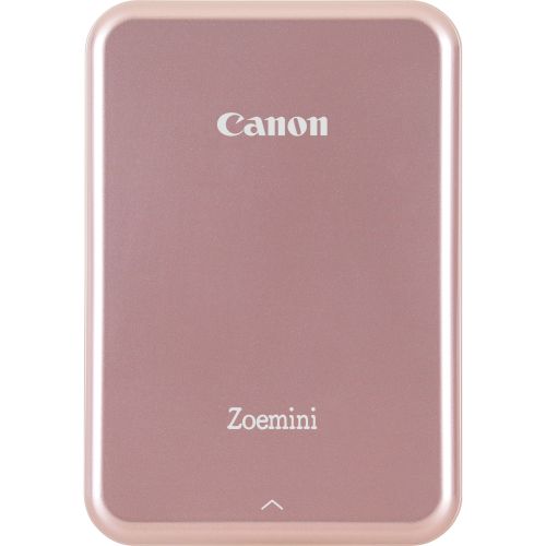 Revendeur officiel Imprimante Jet d'encre et photo Canon Imprimante photo portable Zoemini, rose doré