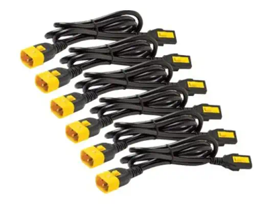 APC Power Cord Kit 6 ea Locking C13 to C14 1.8m - Câbles d'alimentation - visuel 2