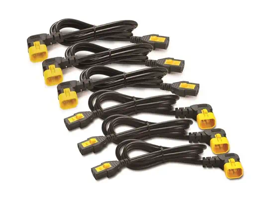 APC 6x Power Cords C13 / C14 1.8m angled - Câbles d'alimentation - visuel 2