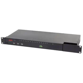 APC KVM1116R commutateur écran, clavier et souris Grille de montage Noir avis