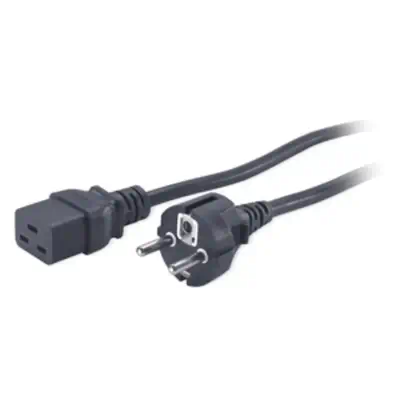NetShelter - Cordon d'alimentation - Prises CEE 7 et C19 - 16A - 2,5m - APC - Accessoire Onduleur - visuel 1