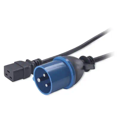 NetShelter - Cordon d'alim - Prises CEI309 et C19 - 50/60 Hz - 16A - 2,5m - APC - Accessoire Onduleur - visuel 2