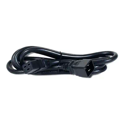 NetShelter - Cordon d'alimentation - Prises C20 et C19 - 20 A - 1,98m - APC - Accessoire Onduleur - visuel 1