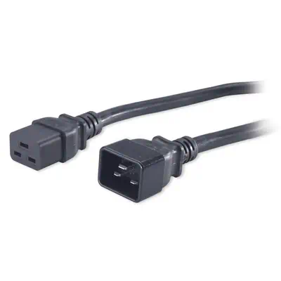 NetShelter - Cordon d'alimentation - Prises C20 et C19 - 20 A - 1,98m - APC - Accessoire Onduleur - visuel 2