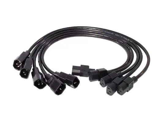 APC electricite cableKit 10A 100-230V C13toC14 - Câbles d'alimentation - visuel 1