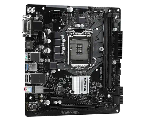 Asrock H410M-HDV  - Carte mère - visuel 4