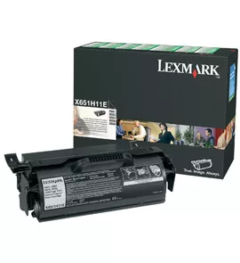 Revendeur officiel Toner LEXMARK X651, X652, X654, X656, X658, cartouche de toner