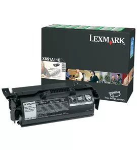 Revendeur officiel Toner Lexmark X651A11E
