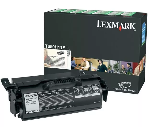 Revendeur officiel Toner LEXMARK T65X cartouche de toner noir haute capacité 25