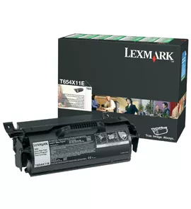 Revendeur officiel Toner LEXMARK T654 cartouche de toner noir très haute capacité 36