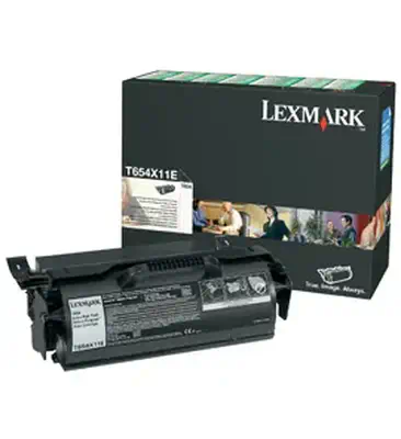 T654 Extra High Yield Return Program Print Cartridge - Lexmark - Toner - visuel 1