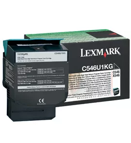 Revendeur officiel Toner LEXMARK C546, X546 cartouche de toner noir très haute