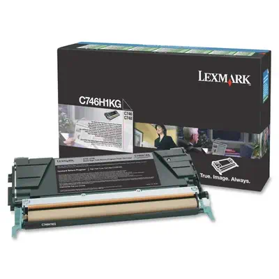 Lexmark C746H1KG Cartouche de toner 1 pièce(s) Original Noir - Toner - visuel 1