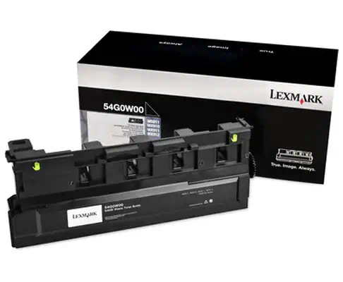 Lexmark 54G0W00 Cartouche de toner 1 pièce(s) Original - Contenant déchet - visuel 1
