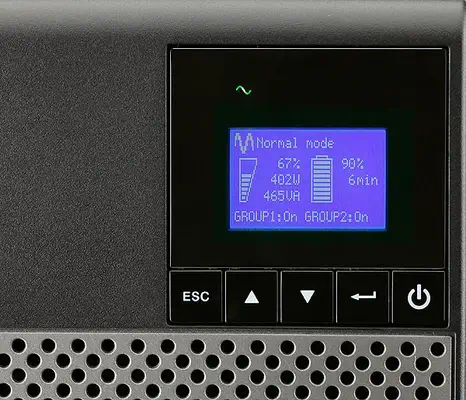 Eaton 5P 1550i alimentation d'énergie non interruptible Interactivité de ligne 1,55 kVA 1100 W 8 sor - Onduleur - visuel 6
