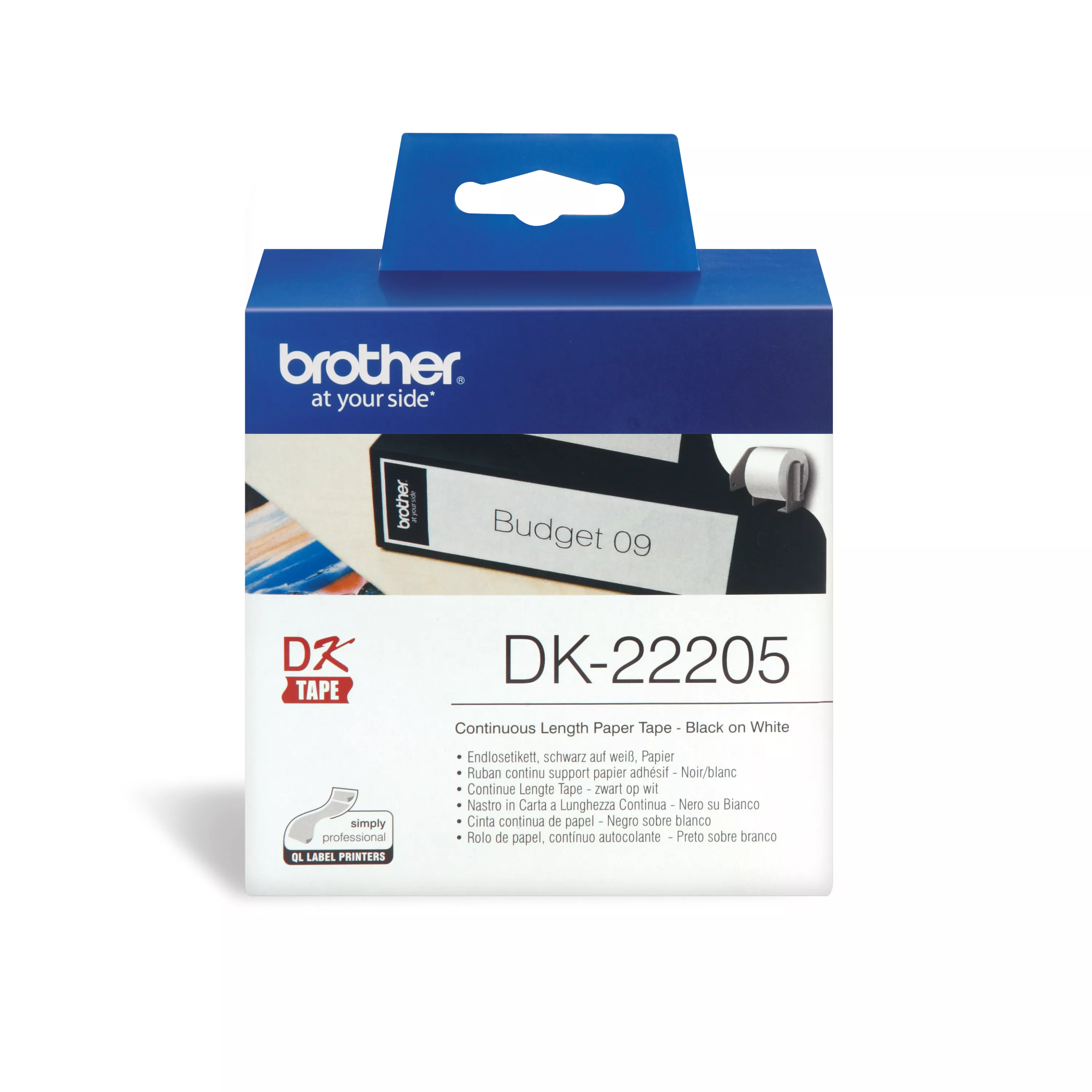 Vente BROTHER P-TOUCH DK-22205 continue length papier 62mm Brother au meilleur prix - visuel 6
