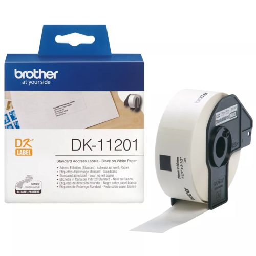 Achat Autres consommables BROTHER P-TOUCH DK-11201 die-cut standard address