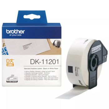 Achat Autres consommables BROTHER P-TOUCH DK-11201 die-cut standard address sur hello RSE